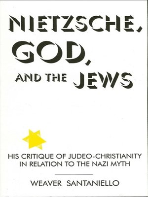 cover image of Nietzsche, God, and the Jews